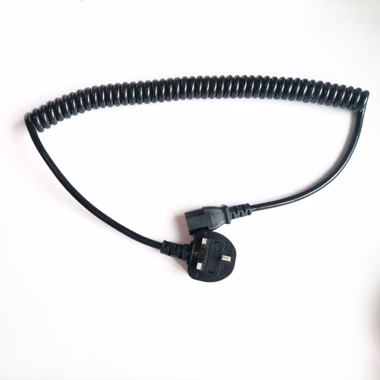 電線端末コネクタ 延長コード 裸端と電気プラグ 英国の電源ケーブル