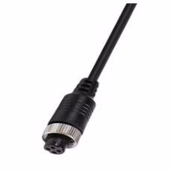 DIN 航空コネクタ M12 4 ピン コネクタ ケーブル防水 M12 成形ケーブル